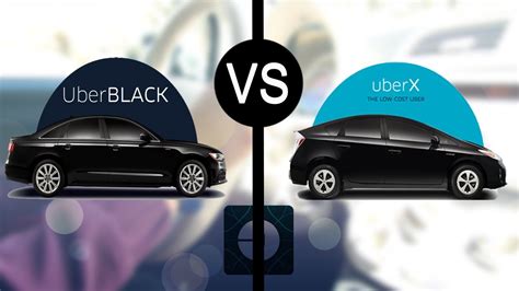 difference between uberx and uber black